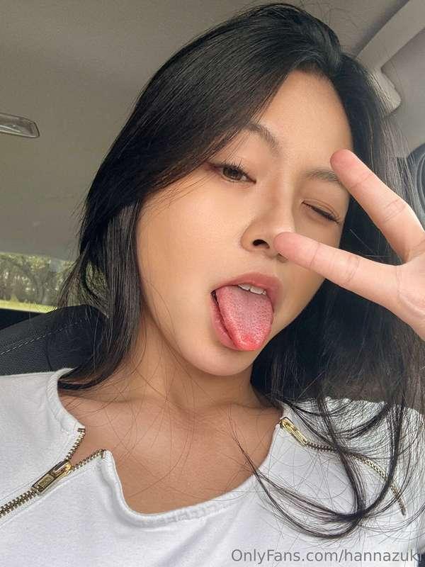 They say tongue is the strongest muscle of the body. Wanna f..