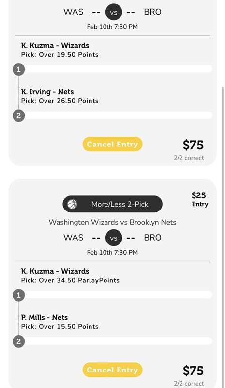 Outlast and Parlay play 