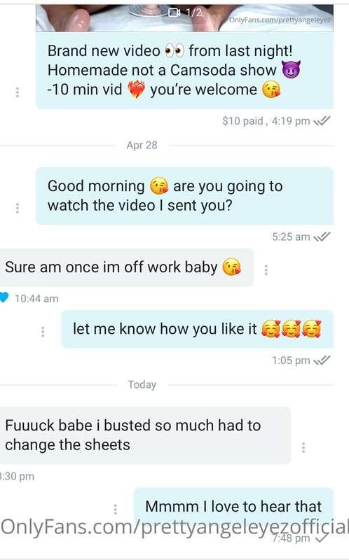 Here’s your reminder to buy the videos I send you! You deser..