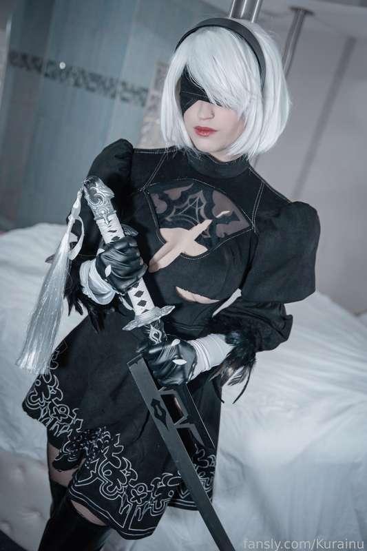 [Blowjob, Deepthroat, Clamps, Electro-Plug]
Part 1/3, the prologue to my 2B series!

A battle-worn 2b comes back to the station to find out she's due for a battery recharge.

As she enters, the systems notify her that she's also due for a "System Efficiency and Focus Measurement"... 
Unsurprisingly, the measuring tools looks as suspicious as the uniform she's made to wear...



a little creative and campy take on Nier content, I hope you enjoy it! part 2 &amp; 3 will be coming next week  ^-^

Also including the photoset I shot for this look!