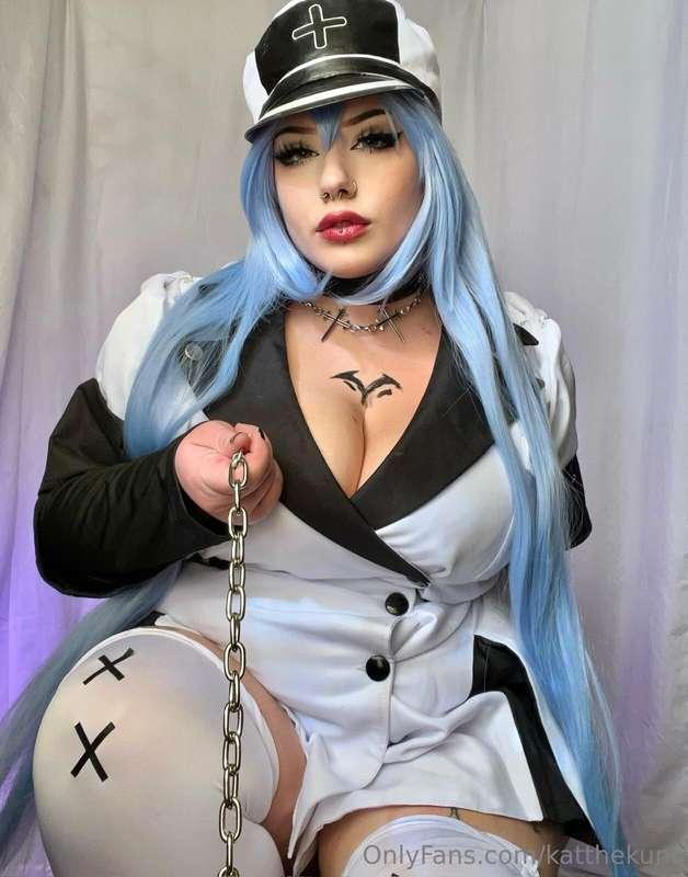 Esdeath Cosplay. Check you DM's