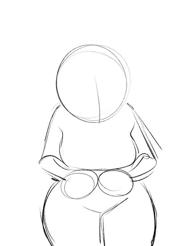 Tiddy drop rough animation