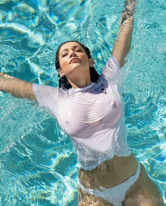 the wetter the better