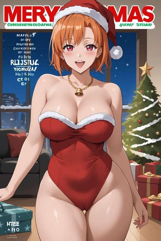 Yuigahama Yui Christmas - Oregairu NSFW Photobook