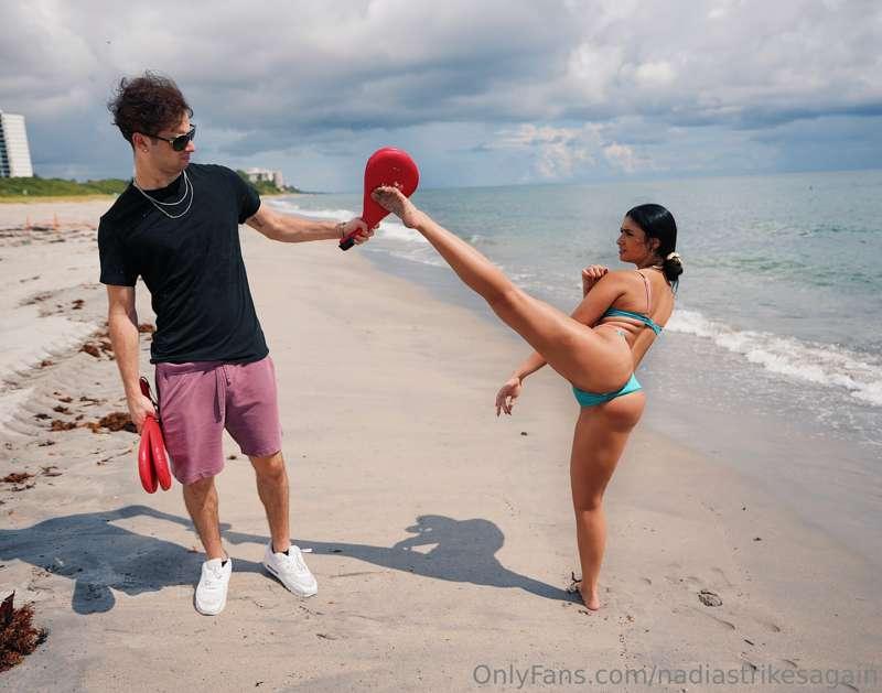🥊 kicking around with the perfect view