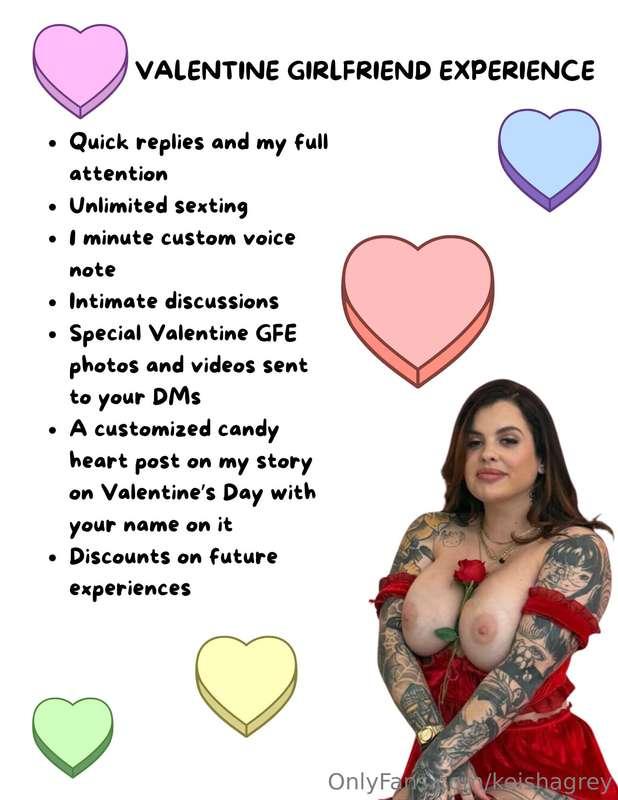 DM me "CUPID" to find out more about my special Valentine's ..