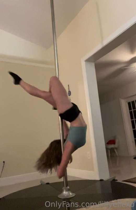 a little throwback… but! i recently got a new pole i’m putti..