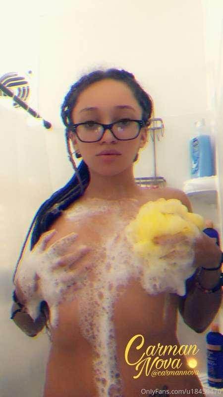 getting all soapy😋