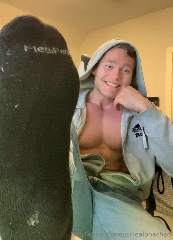 SOCK AND SOLES VIDEO (4 MINUTES). DOMINATION/ SOCK WORSHIP/ ..