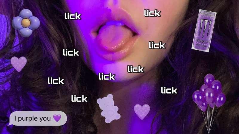 asmr. Lens Lick Lick Licks With Tongue Tracing ( mouth sounds, mints, close up + )