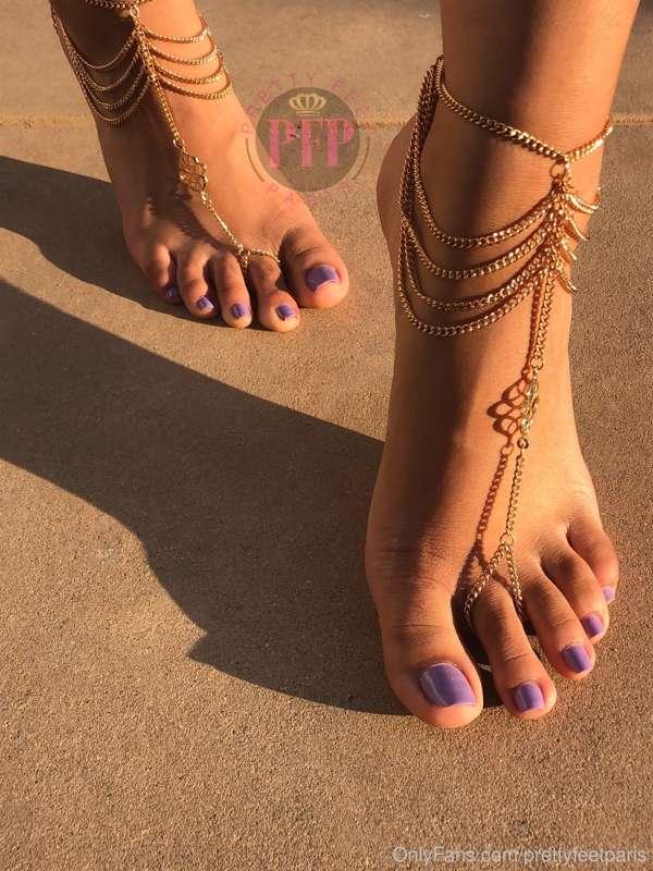 who would’ve thought my feet could look even better than the..