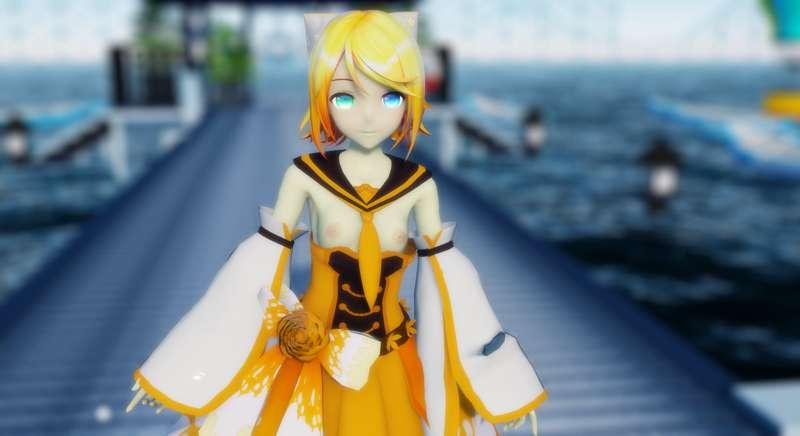 2K & FullHD 【MMD R-18】 Cynical Night Plan - Kagamine Rin