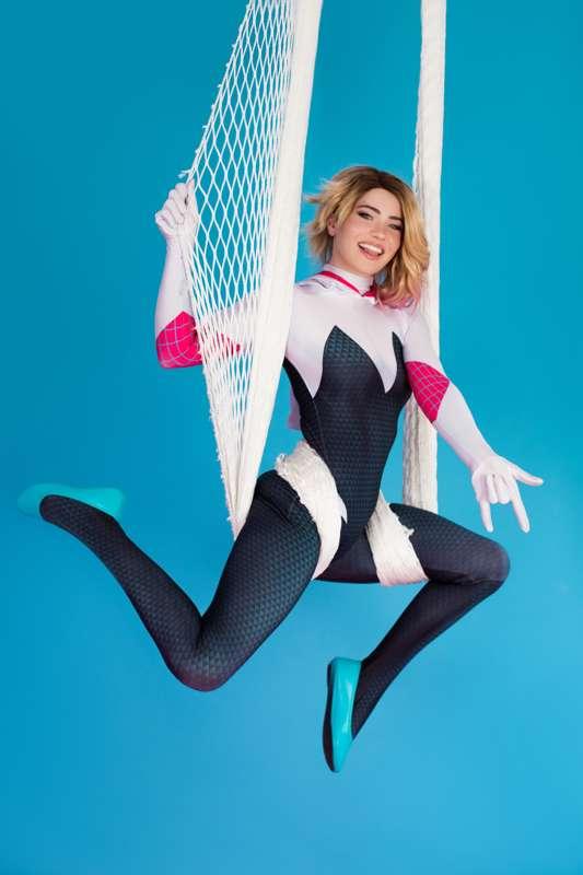 Spider Gwen Aerial Set is UP NOW!!! 
