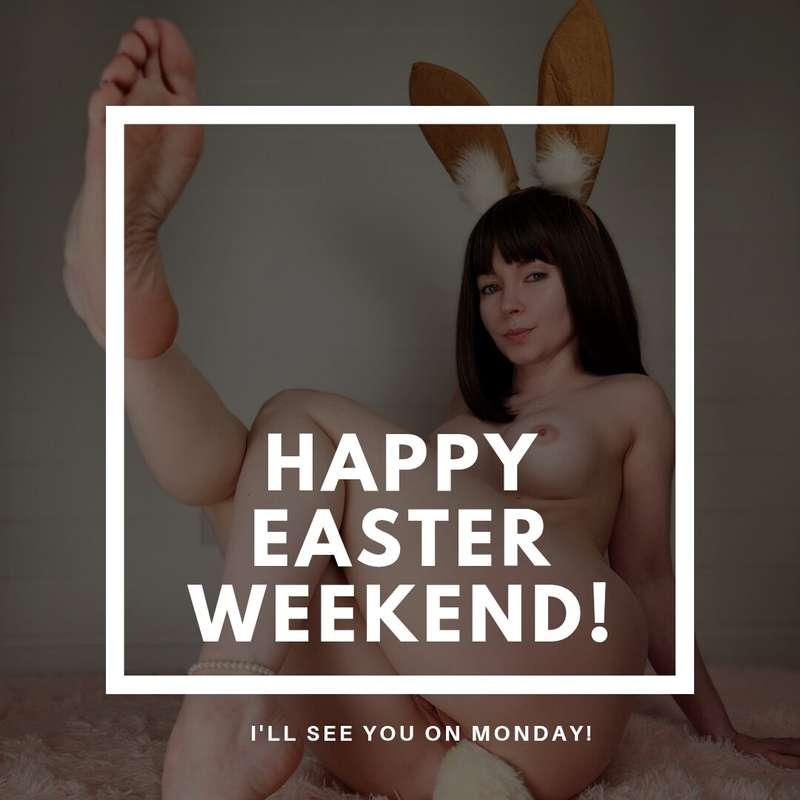 Enjoy a lovely weekend with your friends and family! I'll be..