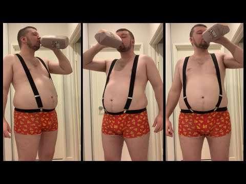 2L chocolate milk sculling