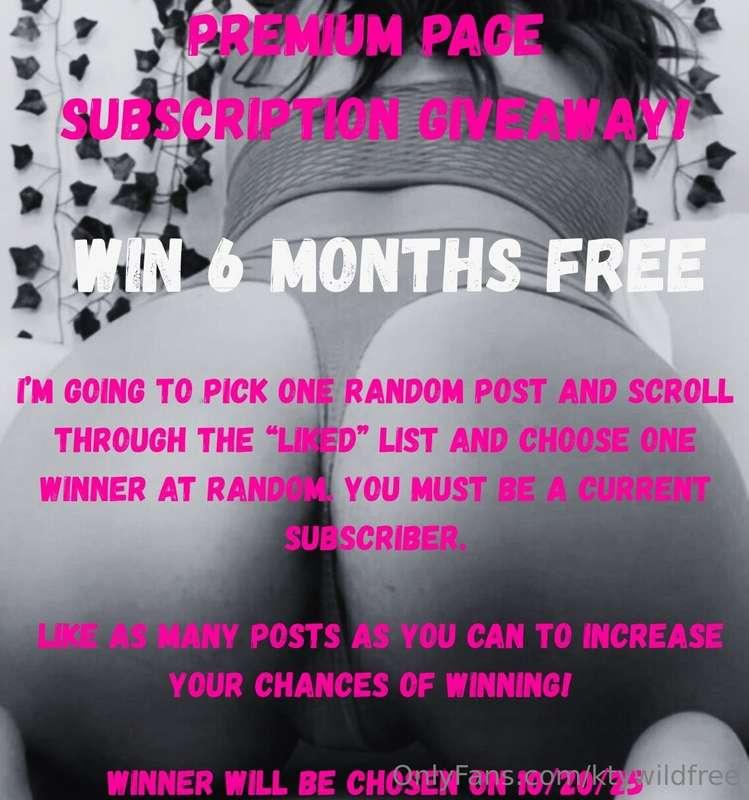 Go like the posts on my premium page @ktywild for a chance t..
