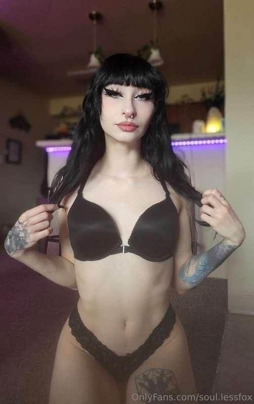 I was wondering if you want a little slutty goth doll to emp..