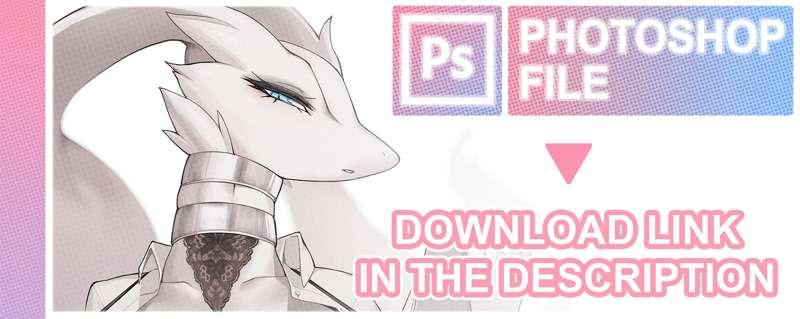 Blue Eyes White Dragon - Secretary : Photoshop File