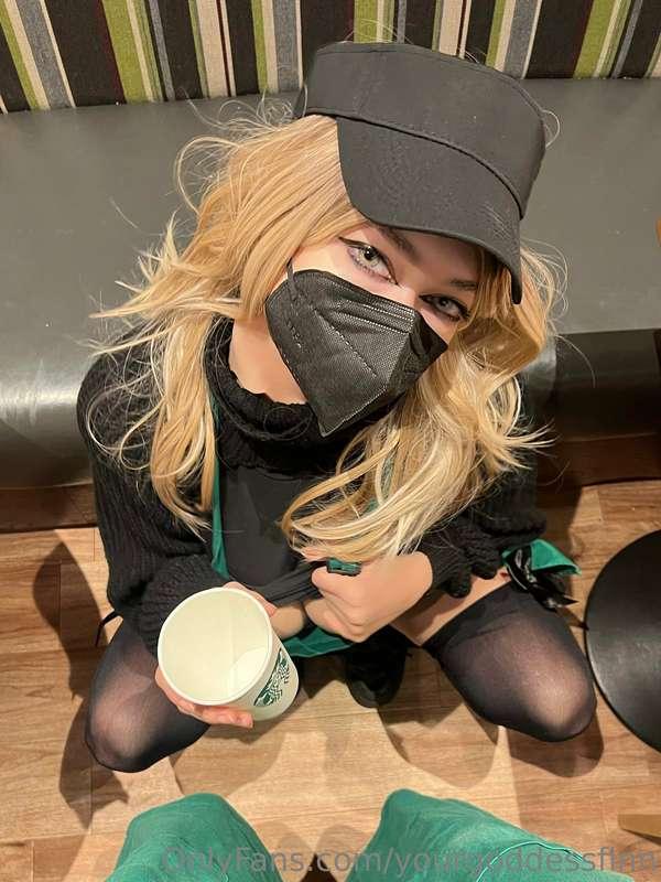 Can you fill up my cup with your cum?😈