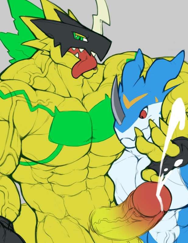 [WIP] Bulkmon & Exveemon + NSFW Alt (Only Patrons)