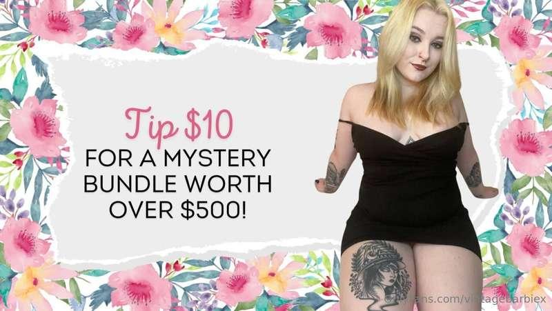 🎁 MYSTERY VIDEO BUNDLE – FIRST FAN ONLY 🎁 $500+ worth of nau..