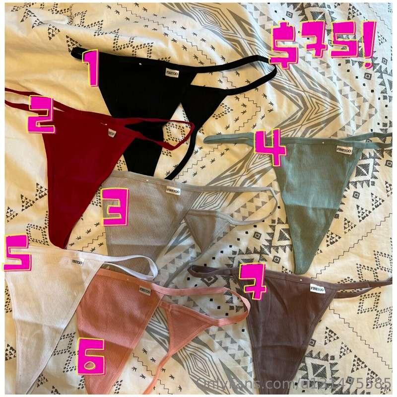 New panty line up.... 
DM me if you would like any!