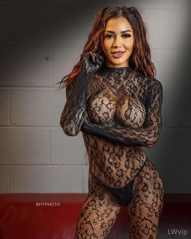 # Sheer black lingerie😍
I love the pattern in this one🔥