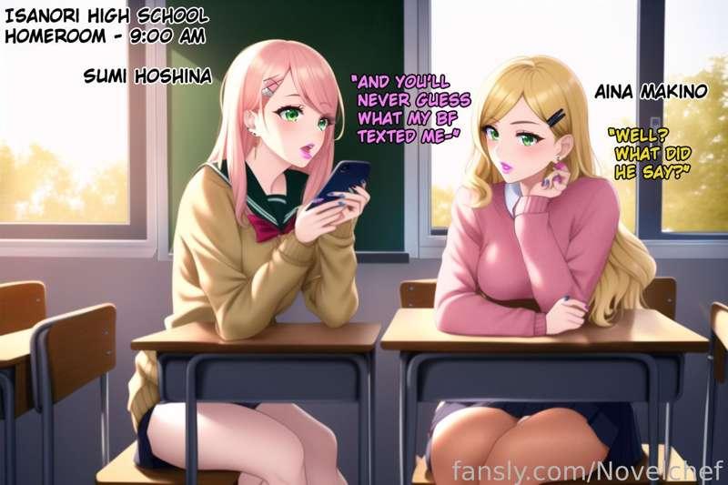 Gone Gyaru (Parts 1-6)
Class Representative Reiji tolerates no nonsense, enforcing school policies the best he can uncaring of the scorn it earns him with his classmates. He has no friends, but still finds pride and happiness in his school duties. A pride that would soon be broken...

After confiscating a phone from the leader of a gyaru girl gang, Reij is forced to endure a gyaru makeover. Embarrassed and hurt that none of his classmates came to his aid, Reiji seeks refuge in the nurses office- a decision that will change his life forever.

Currently Ongoing

This is turning into my longest story yet. Lots of slow-burn feminization with the main character eventually going waaay past the point of no return.

We'll see how much longer this one goes.

All characters within are 18+