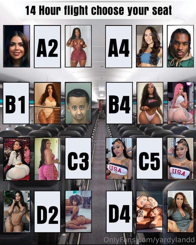 Where you sitting?