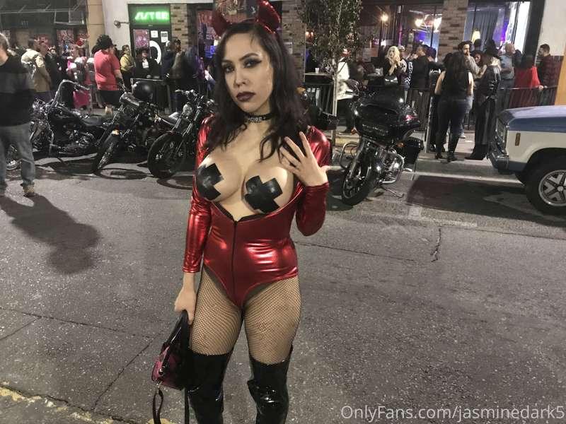 Here is a throwback photo for going downtown on Halloween. I..