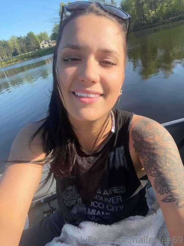 Enjoying the river!💚
