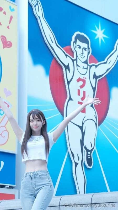 When I was in Osaka💓Famous photo spot🥰