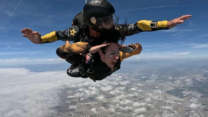 I received a very exclusive invite to jump with the Golden K..