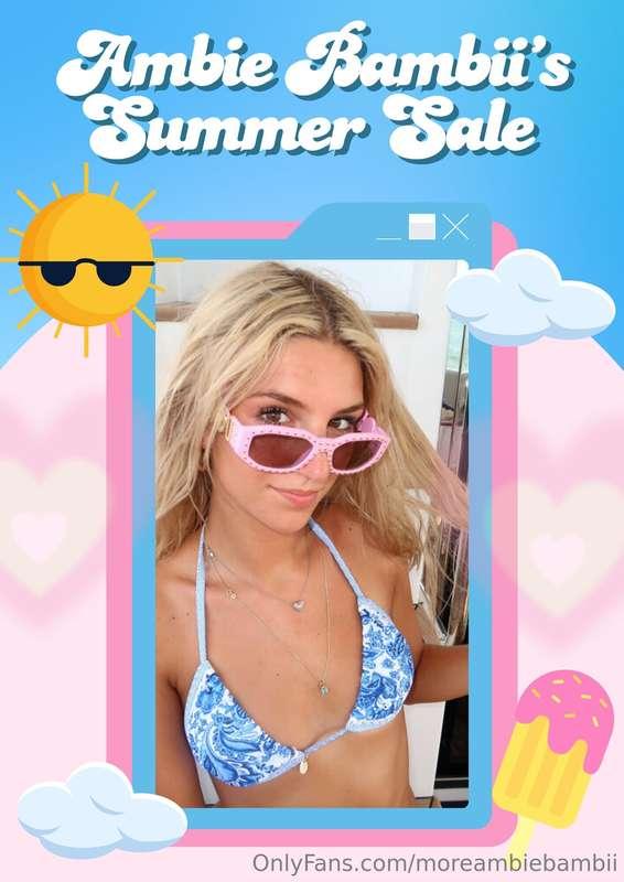 ☀️ LAST CHANCE DISCOUNT!! AMBIE BAMBII'S SUMMER SALE ☀️Donat..