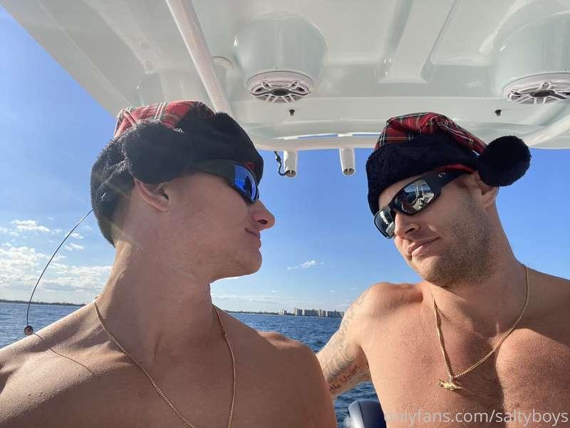 H: Hey- can you pick up a couple of those Santa hats from CV..