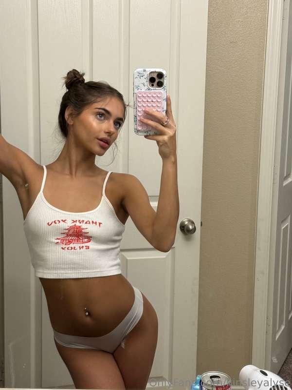 do you also walk around at home barely wearing anything? 🤭