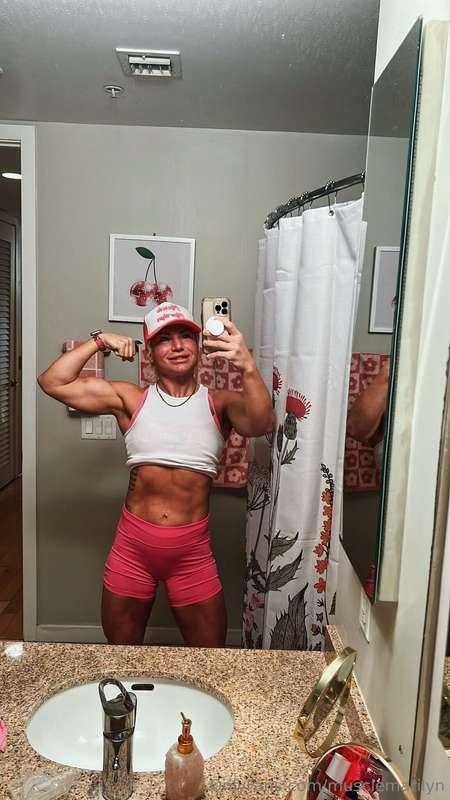 Do you think you would be able to workout with me? Or are yo..