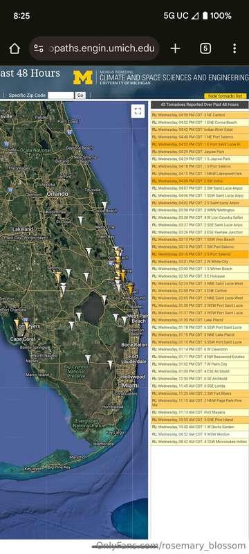 I am not currently in FL but my hometown got hit pretty hard..