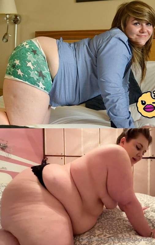 Look how much FATTER I have grown! It's so unbelievably sexy..