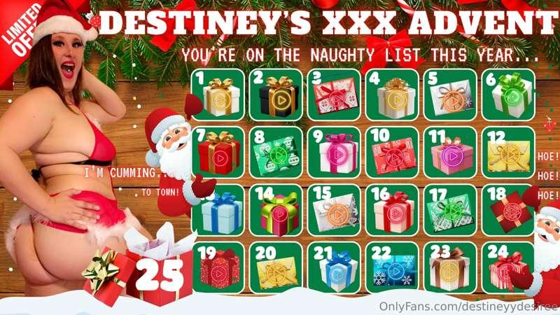 **🚨 HURRY! ONLY 25 FANS GET ACCESS TO MY XXX ADVENT CALENDAR..