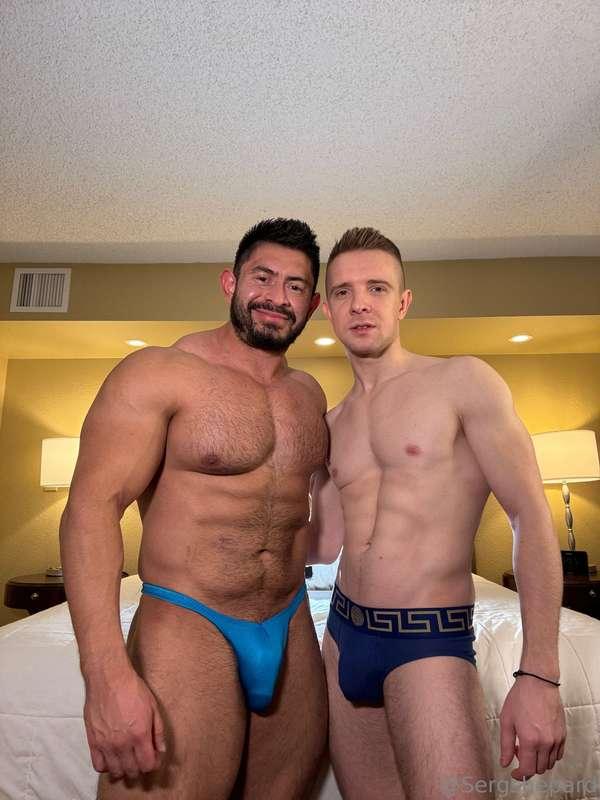 Ready to worship sexy @mateomuscle69 for the second time! I ..