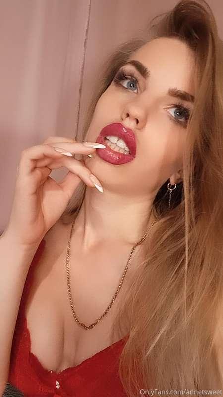 I enlarged my lips to suck your cock and those lips slid ove..