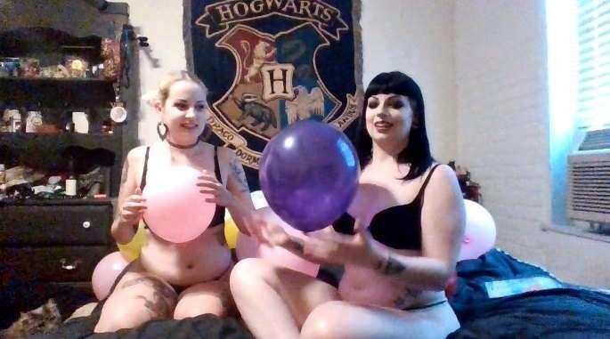 Do you like balloons? How about the anticipation of them pop..