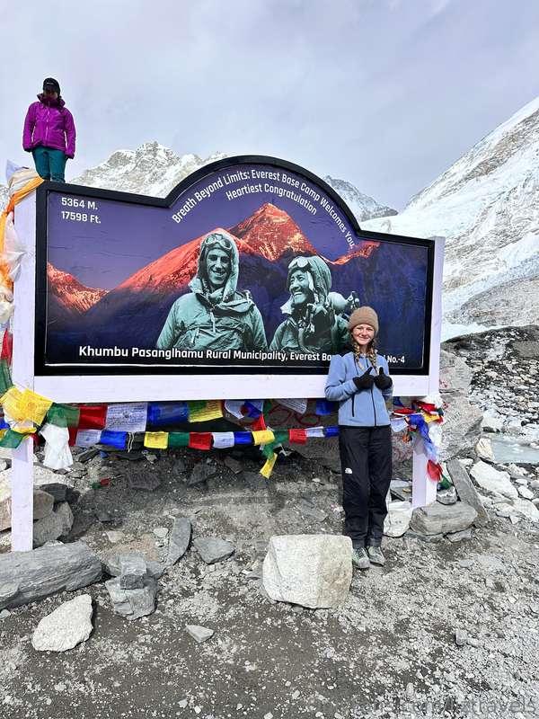EVEREST BASE CAMP!!! Literally so insane!! I’m so proud of m..