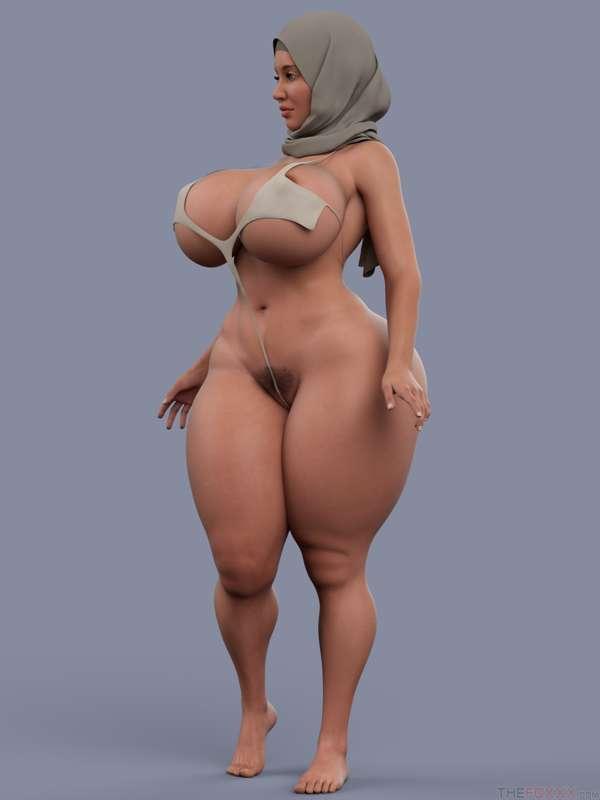 Samirah on the beach