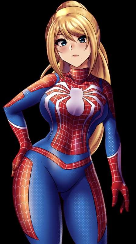 Spidergirl Samus - PNG files