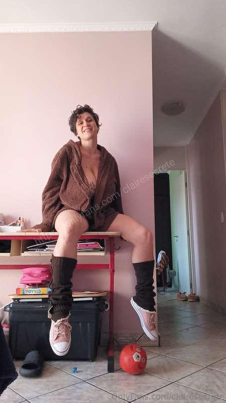 Cuisses en l'air