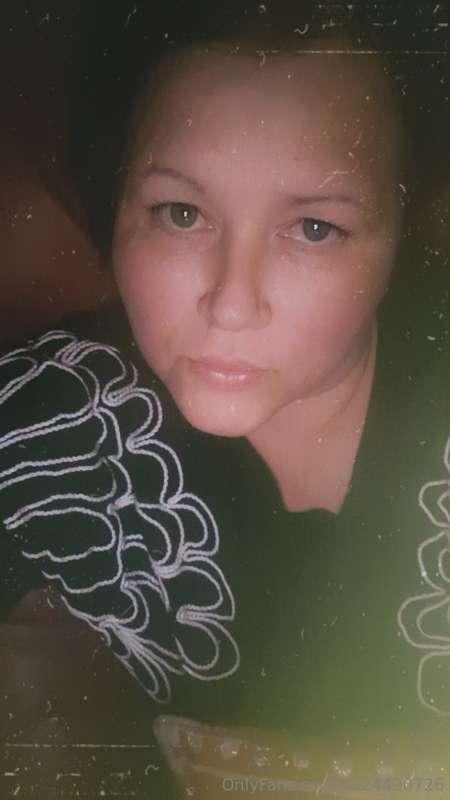 All snuggled up tonight. Not feeling well. Do u want to look..
