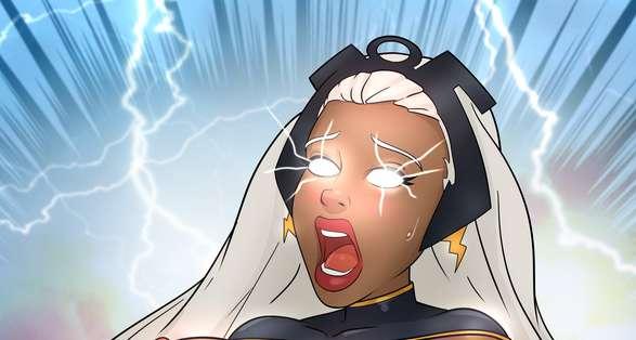 Hello & Storm commission preview