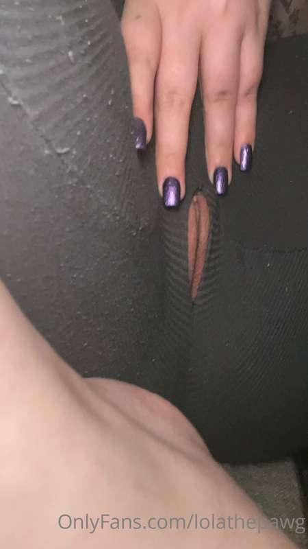 Accidentally ripped a pair of leggings